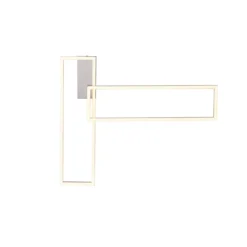 LED-Deckenleuchte Iven, dim, stahl, 92,4x22cm