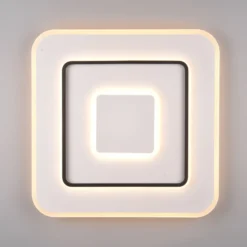 LED-Deckenleuchte Jora eckig, 60 x 60 cm
