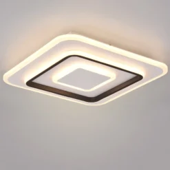 LED-Deckenleuchte Jora eckig, 39,5 x 39,5 cm