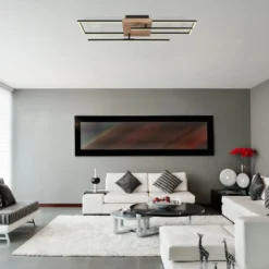 LED-Deckenleuchte Kendra Länge 80 cm