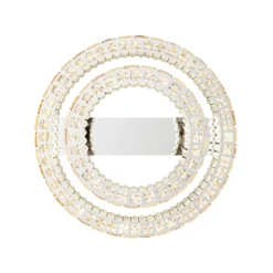 LED-Deckenleuchte Lidia, amber/klar, Glas, CCT, dimmbar