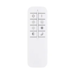 LED-Deckenleuchte Lidia, amber/klar, Glas, CCT, dimmbar