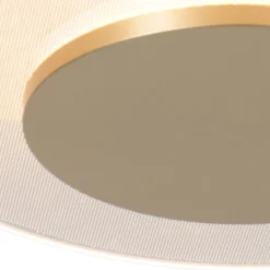 LED-Deckenleuchte Lido, goldfarben, Ø 36 cm