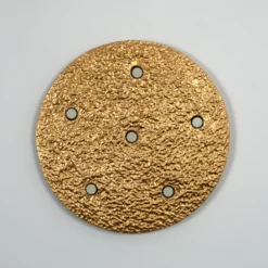 LED-Deckenleuchte LUNADORIA, goldfarben, Ø 60 cm, Metall dim