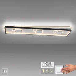 LED-Deckenleuchte Mailak, Länge 97 cm