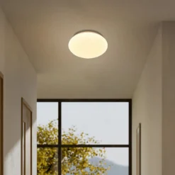 LED-Deckenleuchte Malta, Ø 29 cm, weiß, Acryl, CCT
