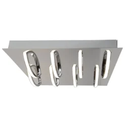 LED-Deckenleuchte Manchester 8-flammig