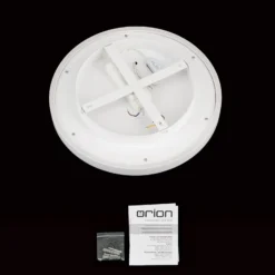 LED-Deckenleuchte MASCA, weiß, Ø 40 cm, CCT, Metall, dimmbar