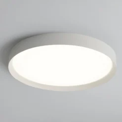 LED-Deckenleuchte Minsk, weiß, Ø 60 cm, Casambi, 42 W, CCT