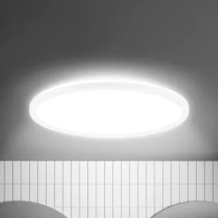 LED-Deckenleuchte Move, Sensor, Ø 42 cm, IP44, weiß, 4000K