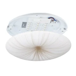LED-Deckenleuchte Nieves 1 im Strahlendesign Ø31cm