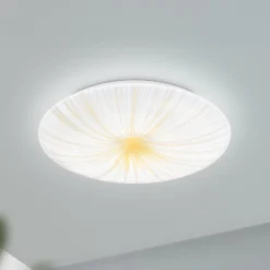 LED-Deckenleuchte Nieves 1 im Strahlendesign Ø31cm