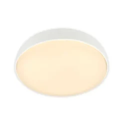 LED-Deckenleuchte Nikan, weiß matt, Ø 28,5 cm, 3.000 K