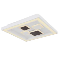 LED-Deckenleuchte Nolo, eckig, dimmbar, CCT