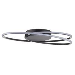 LED-Deckenleuchte Ophelia, schwarz
