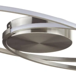 LED-Deckenleuchte Ophelia, stahl