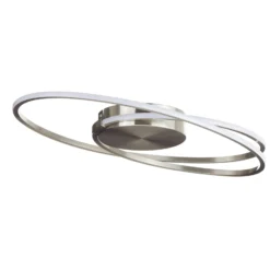 LED-Deckenleuchte Ophelia, stahl