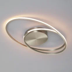 LED-Deckenleuchte Ophelia, stahl