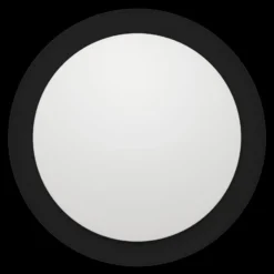 LED-Deckenleuchte Penjamo Ø 46,5cm, schwarz