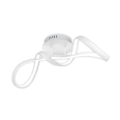 LED-Deckenleuchte Perugia mit Switch-Dimmer, weiß