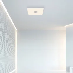 LED-Deckenleuchte PURE Neo, 45 cm, alu, CCT, Fernbedienung