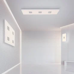 LED-Deckenleuchte PURE Neo, 120 cm, alu, CCT, Fernbedienung