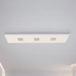 LED-Deckenleuchte PURE Neo, 120 cm, alu, CCT, Fernbedienung