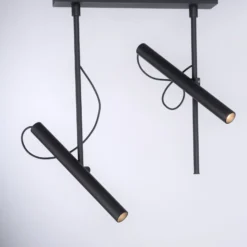 LED-Deckenleuchte PURE Tutua, 2-flammig, schwarz