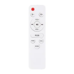 LED-Deckenleuchte Raffy Lautsprecher RGBW weiß