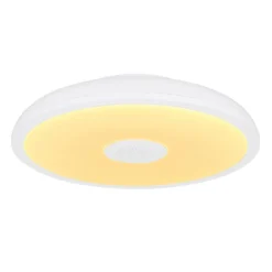 LED-Deckenleuchte Raffy Lautsprecher RGBW weiß