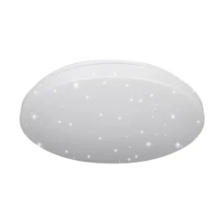 LED-Deckenleuchte Reva Star, Ø 50 cm, weiß, Kunststoff