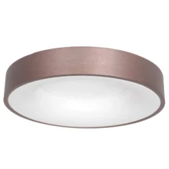 LED-Deckenleuchte Ringlede, 2.700 K, Ø 48 cm, bronze, Metall