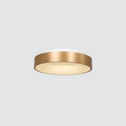 LED-Deckenleuchte Ringlede, 2.700 K, Ø 30 cm, gold, Metall