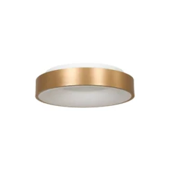 LED-Deckenleuchte Ringlede, 2.700 K, Ø 30 cm, gold, Metall