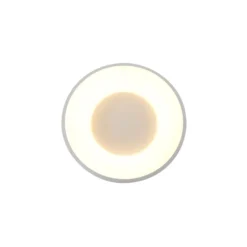LED-Deckenleuchte Ringlede, 2.700 K, Ø 30 cm, weiß, Metall