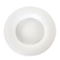 LED-Deckenleuchte Ringlede, 2.700 K, Ø 48 cm, weiß, Metall
