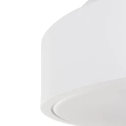 LED-Deckenleuchte Ringlede, 2.700 K, Ø 48 cm, weiß, Metall