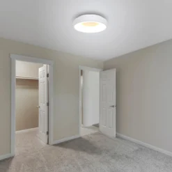 LED-Deckenleuchte Ringlede, 2.700 K, Ø 48 cm, weiß, Metall