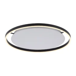 LED-Deckenleuchte Ritus, Ø 58,5cm, anthrazit