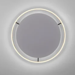 LED-Deckenleuchte Ritus, Ø 58,5cm, anthrazit