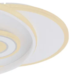 LED-Deckenleuchte Roderick, weiß, Länge 54 cm, Acryl, CCT
