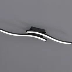 LED-Deckenleuchte Route, zweiflammig