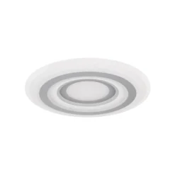 LED-Deckenleuchte Sabatino, Ø 48 cm, weiß/grau, CCT