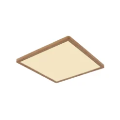 LED-Deckenleuchte Sapana, Länge 29,5 cm Holzoptik