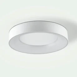 LED-Deckenleuchte Sauro, Ø 40 cm, weiß