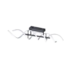 LED-Deckenleuchte Sequence, dimmbar, CCT, alu
