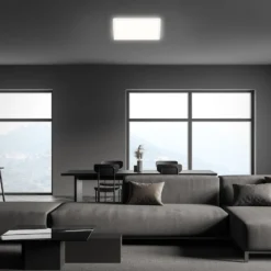LED-Deckenleuchte Slim, eckig 29,3 x 29,3 cm