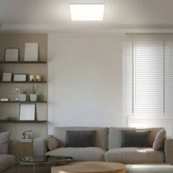 LED-Deckenleuchte Slim, eckig 42 x 42 cm