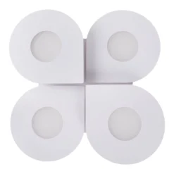 LED-Deckenleuchte Smilla, weiß, Metall, 50x50 cm, CCT Remote