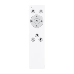 LED-Deckenleuchte Sonny, silber, CCT, Ø 50,5 cm